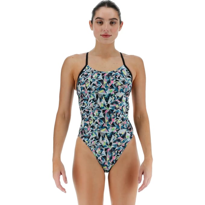 Dames zwempak uit 1 stuk TYR Cutout Prsmbrk