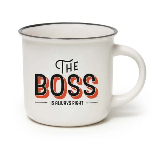 Legami cup-puccino koffiebeker porselein - the boss