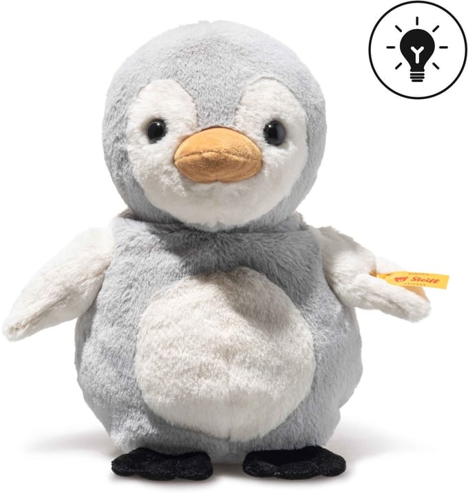 Steiff | Light at Night Lio Pinguin 22 cm Light Grey