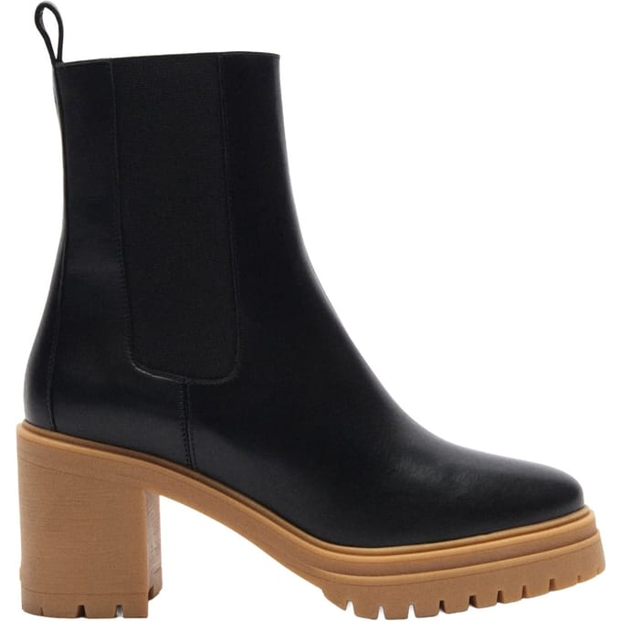 BA&SH Bottines Bi Couleur Clare Noir Taglia: 41 | Stivali Outlet | Donna