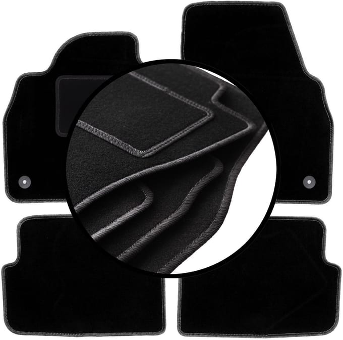 Complete set veloursmatten voor: Audi A1 II (GB) hatchback (2018-)