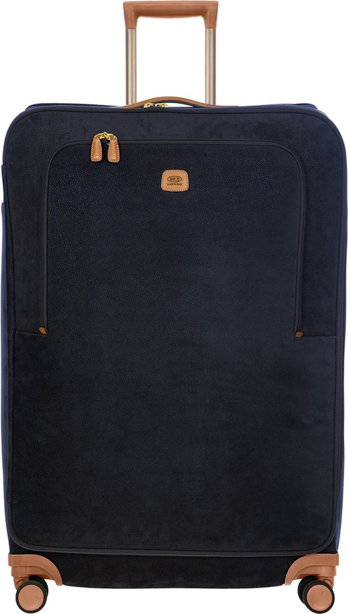 BRIC'S Life Trolley 4w Blue Donkerblauw 82cm