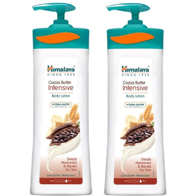 Himalaya Cacao Bodylotion 400ml X2 FREE blue