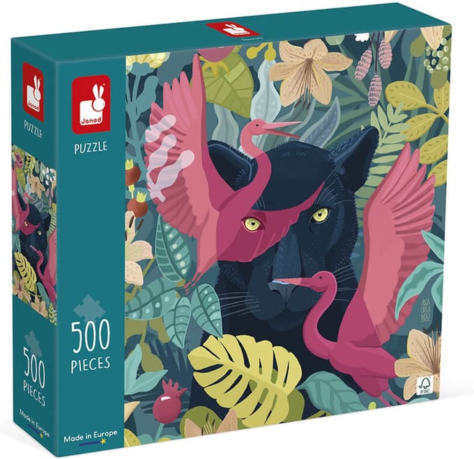 Janod Kidult Puzzel - Mysterieuze Panter