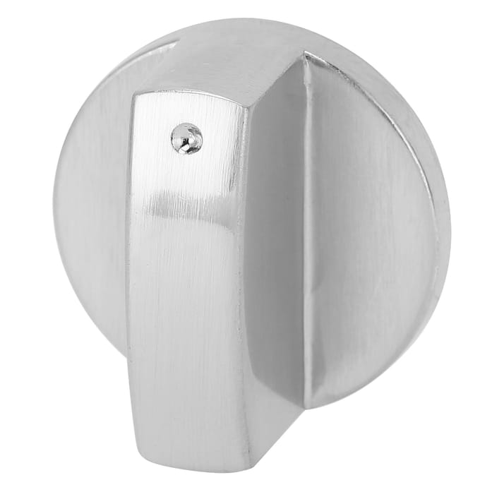 8mm Kookplaat Knop Zinklegering Universele Keukenoven Fornuis Bedieningsknop Adapter Zilver gray