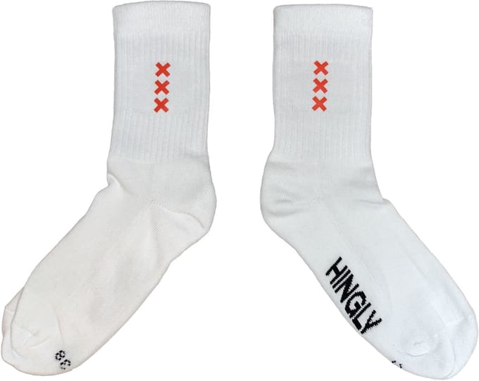 Hingly Crew socks XXX - Amsterdam 2 paar maat 43-46