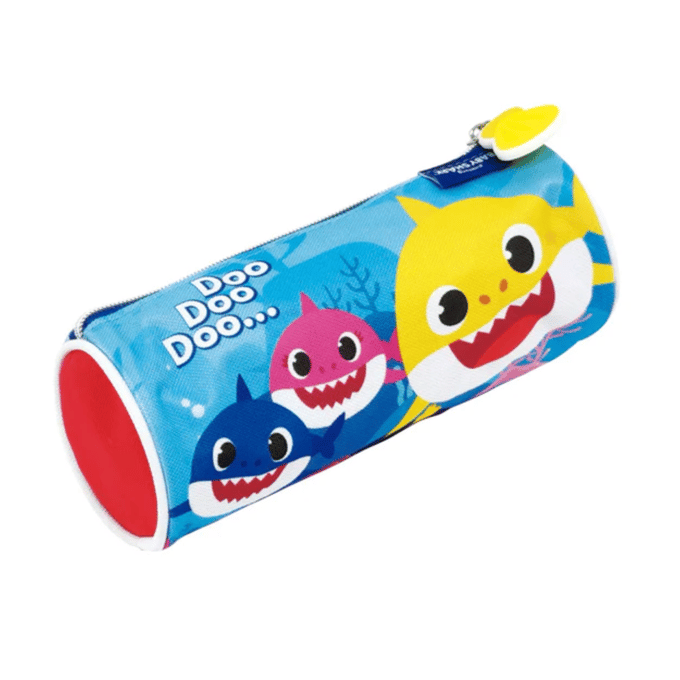 Pinkfong Etui Baby Shark Junior 21 X 7 Cm Polyester Blauw/geel