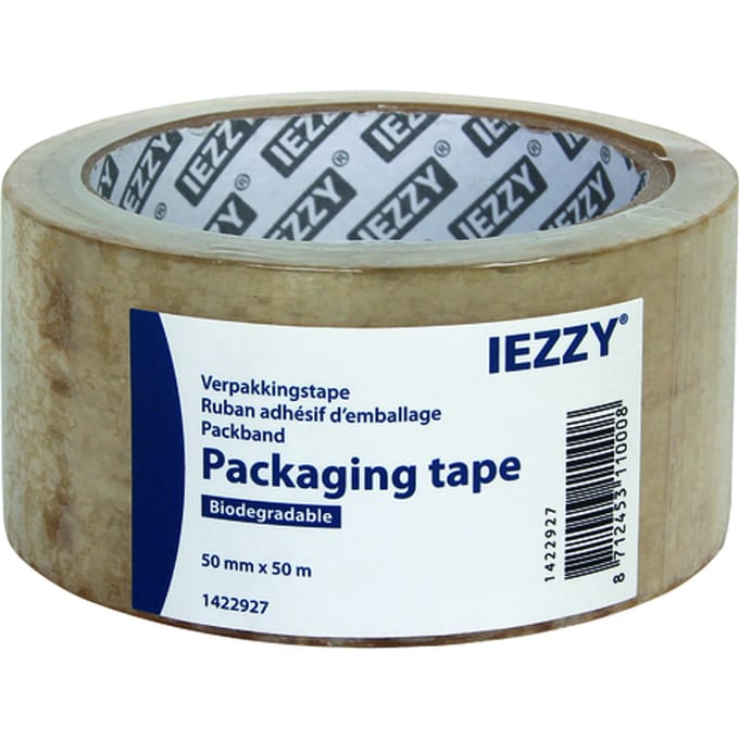 Verpakkingstape IEZZY biodegradable 50mmx50m