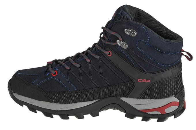 CMP Rigel Mid, Heren marineblauwe Wandelschoenen 45 Vloot