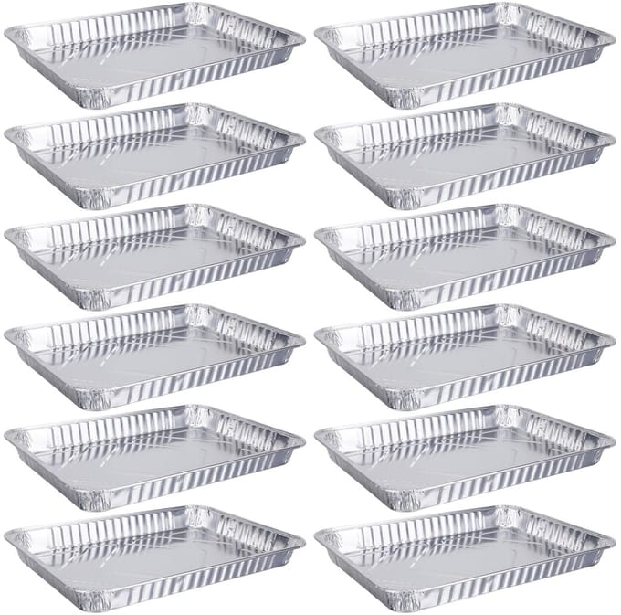 Dailygoods- Bakplaat 12-delig - Bakplaat Aluminiumfolie - Bakblik
