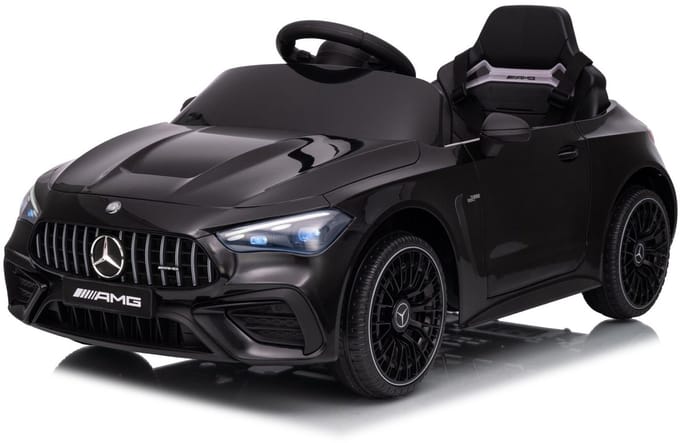 Mercedes CLE53 AMG - Elektrische Kinderauto - 12V - met Afstandsbediening - Zwart