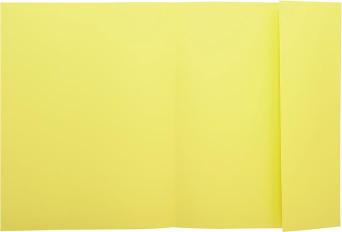 Exacompta 5x SUPER 210 - Pak van 50 dossiermappen met 1 klep - 24x32cm - Kanariegeel - 339005E