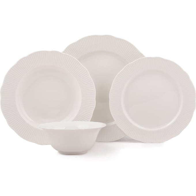 Lure - Servies set (24 delig) – Wit