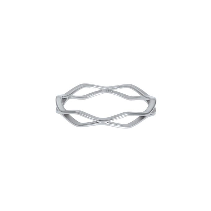 Fame-Modern-Zilverkleurig-Dames Ring