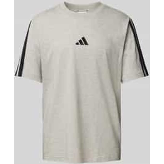 T-shirt van eenvoudige jersey adidas Essentials 3-Stripes