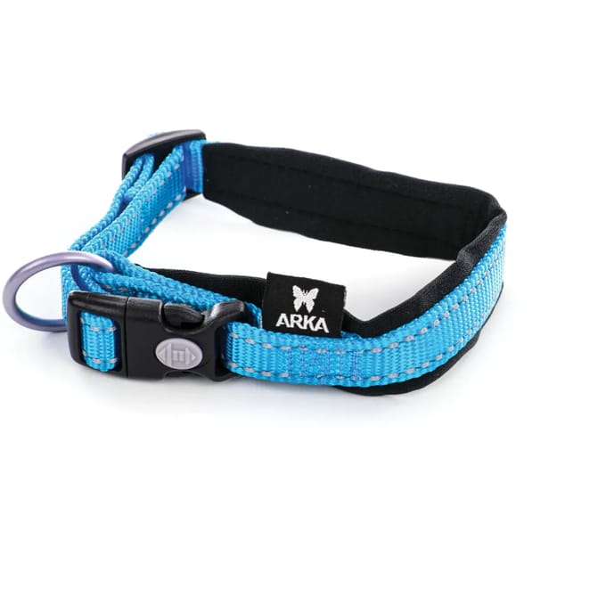 Verstelbare nylon hondhalsband Arka Haok S