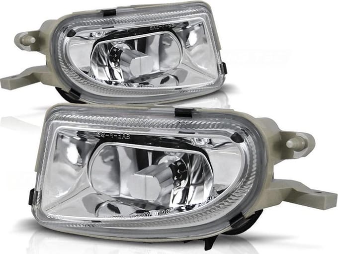 Mistlampen MERCEDES W210/CLK/SLK CHROOM
