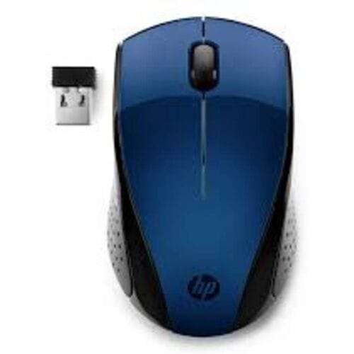 HP 220 Muis Radiografisch Optisch Blauw 3 Toetsen 1300 dpi Geïntegreerd scrollwiel