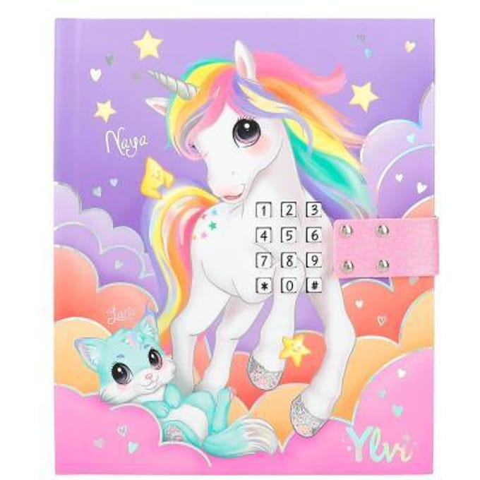 Ylvi en de Minimoomis dagboek met code en muziek Dagboeken