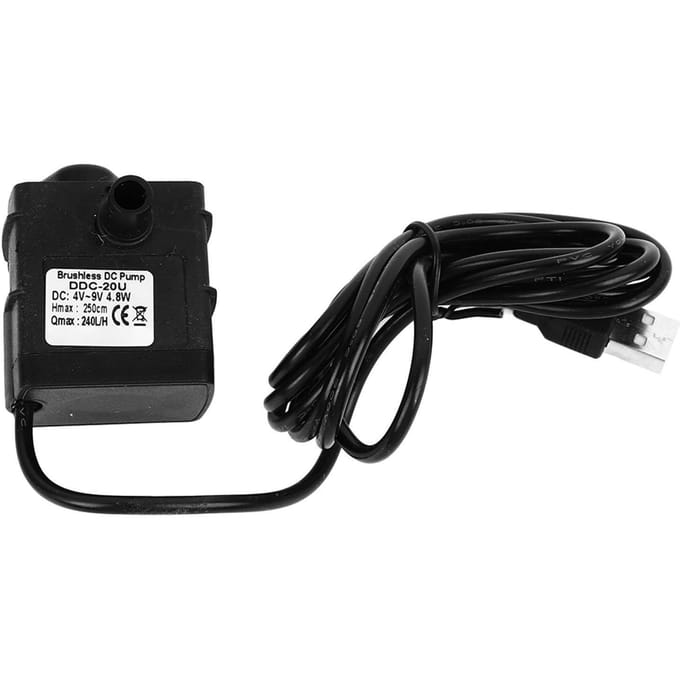 Pompe à eau USB Professionnelle Efficace Silencieuse Sûre Pompe à eau submersible pour aquarium Submersible
