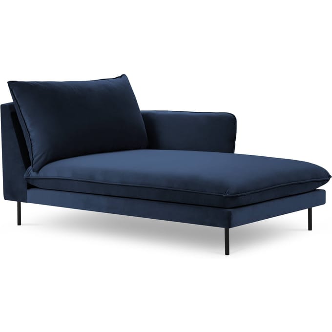 Chaise longue Vienna rechts velvet | Cosmopolitan Design