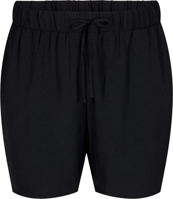 ZIZZI MFIKKA, SHORTS Dames Broek - Black - Maat XL (54-56)
