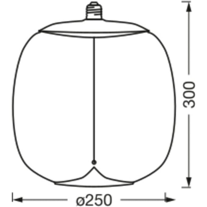 Osram E27 LED Kaarslamp | 4W 1800K 220V/240V 818 100Lm | 320°