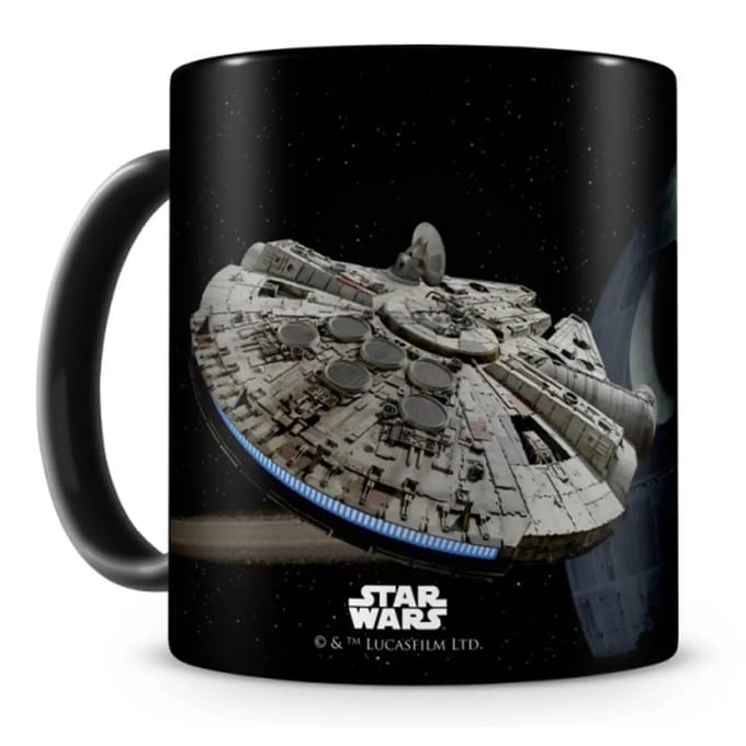Mok SD Toys Star Wars - Millenium Falcon Vs Death Star