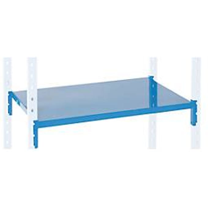 Extra plaatstalen legbord, B 1260 x D 800 mm