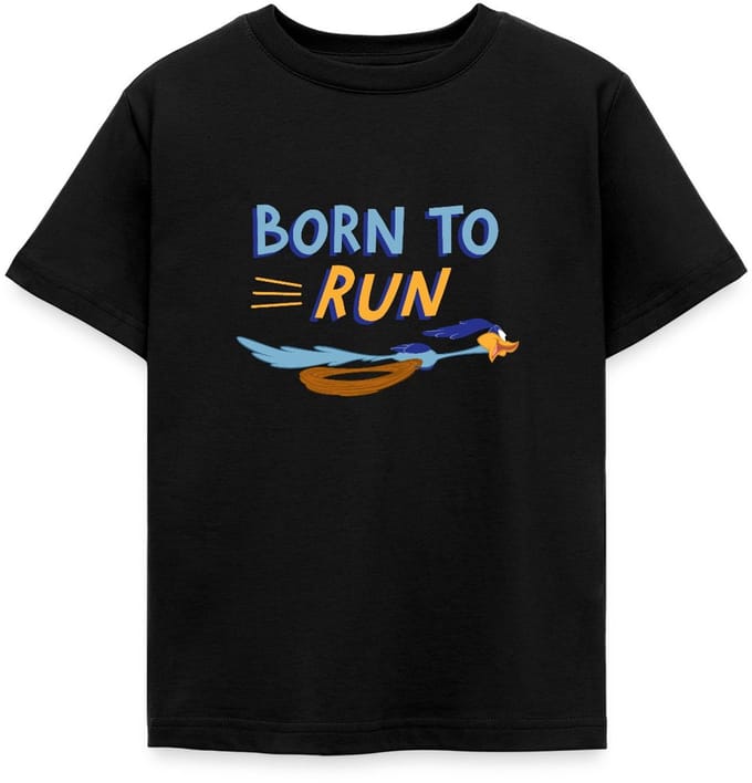 Looney Tunes Road Runner Born To Run T-Shirt Kinderen