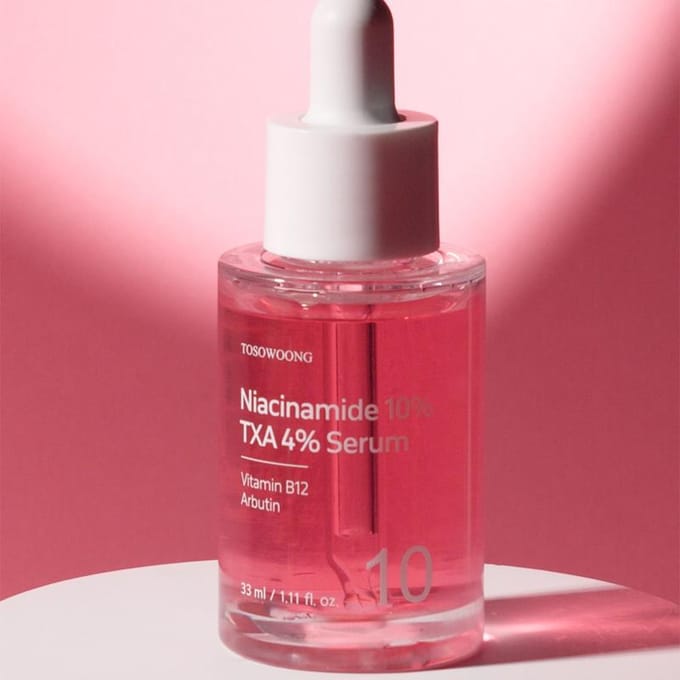 [TOSOWOONG] Sérum Niacinamide 10% TXA 4% 33ml pink