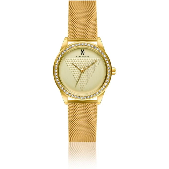 Marc Malone CAE-3418 Dames Horloge 36 mm 3 ATM