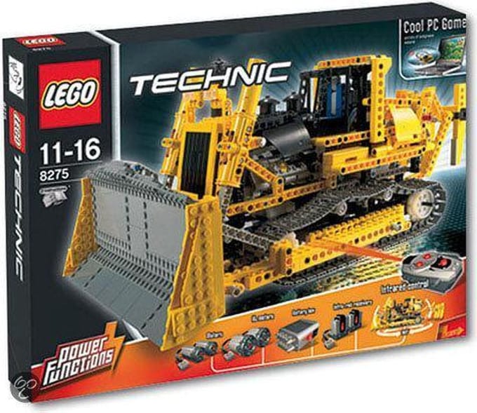 LEGO Technic Gemotoriseerde Bulldozer - 8275