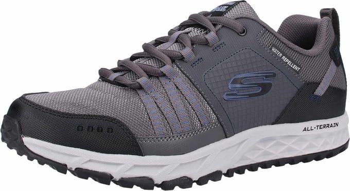 Skechers Sport Casual ESCAPE PLAN-sneakers voor heren, grijs