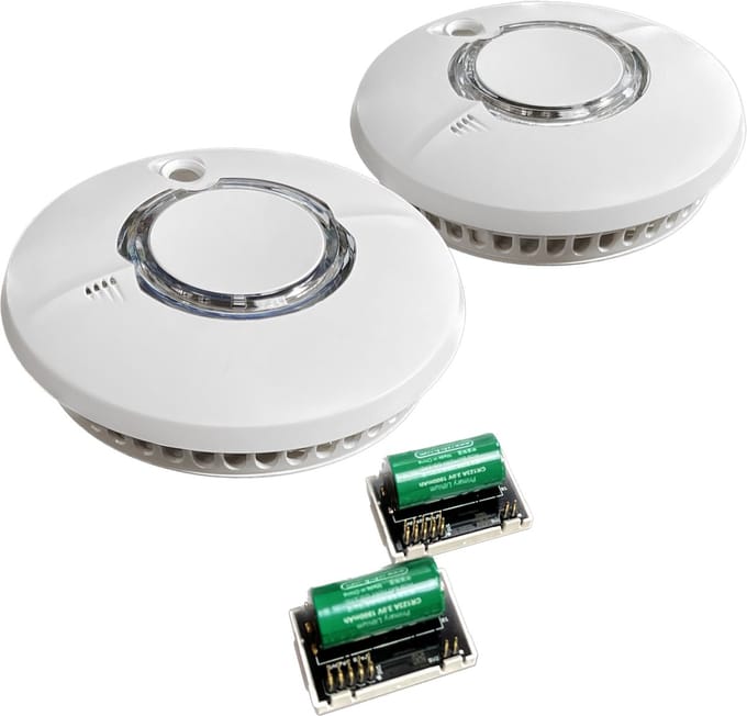 FireAngel ST-630-DET rookmelders incl. + W2-Module, set van 2 stuks