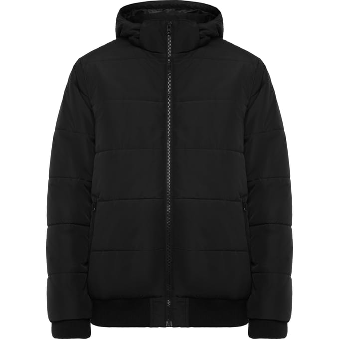 Roly Gewatteerd herenvest Surgut (Zwart)