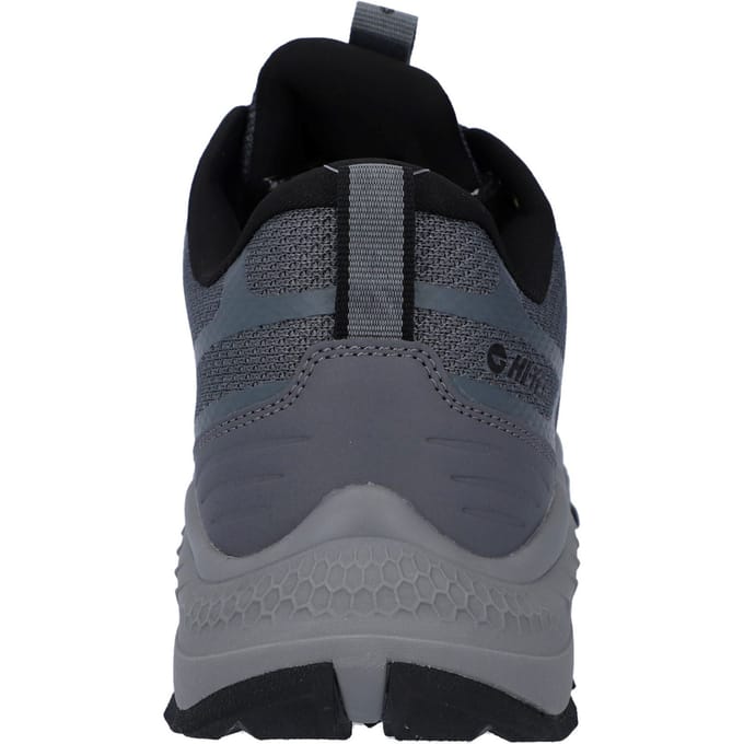 Hi-Tec Mauna Polyester Heren Wandelschoenen Grijs/zwart/zwart