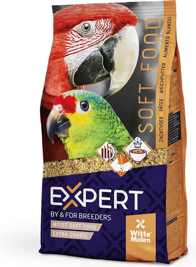 Witte Molen - Vogels - EXPERT ZACHTVOER EXTRA GROF 1kg