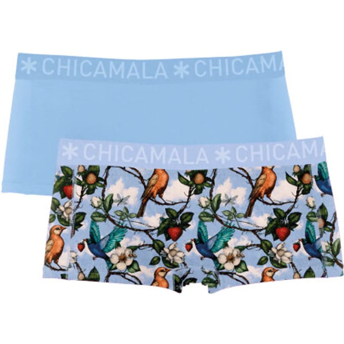 Chicamala Boxershort - 2-Pack - Meisjes Ondergoed