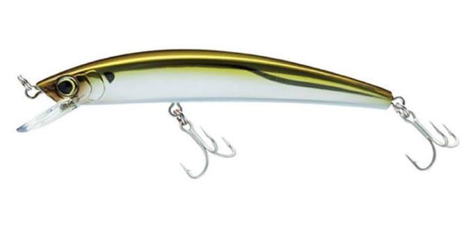 Yo Zuri Crystal Minnow 70 mm drijvend kunstaas R1122-HAJ (9760) gray