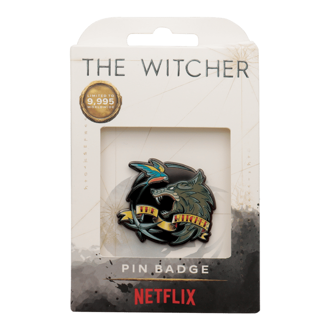 The Witcher Pin Badge Witcher Symbol Limited Edition