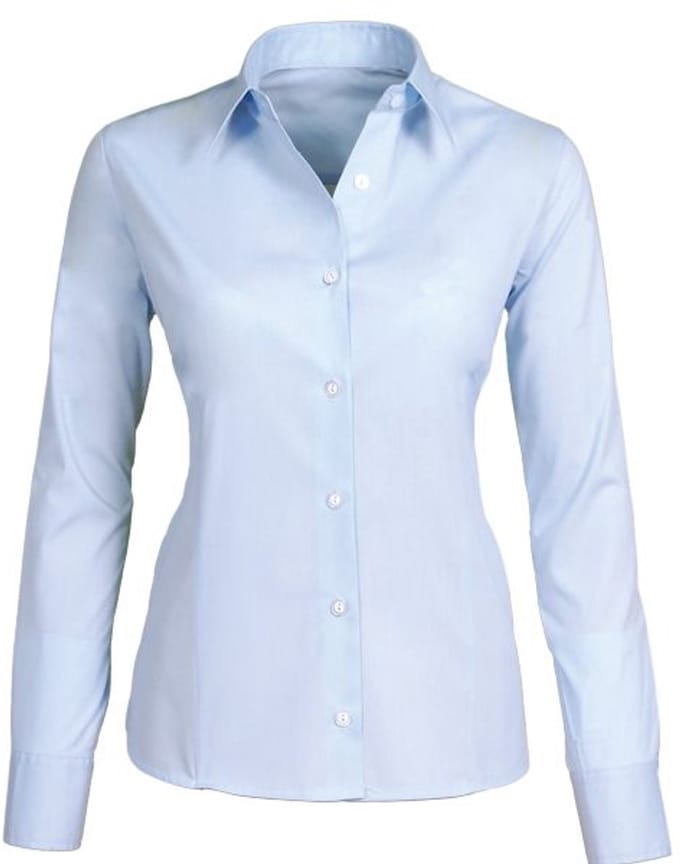 Giovanni Capraro Dames blouse lichtblauw | 27009 | maat 50
