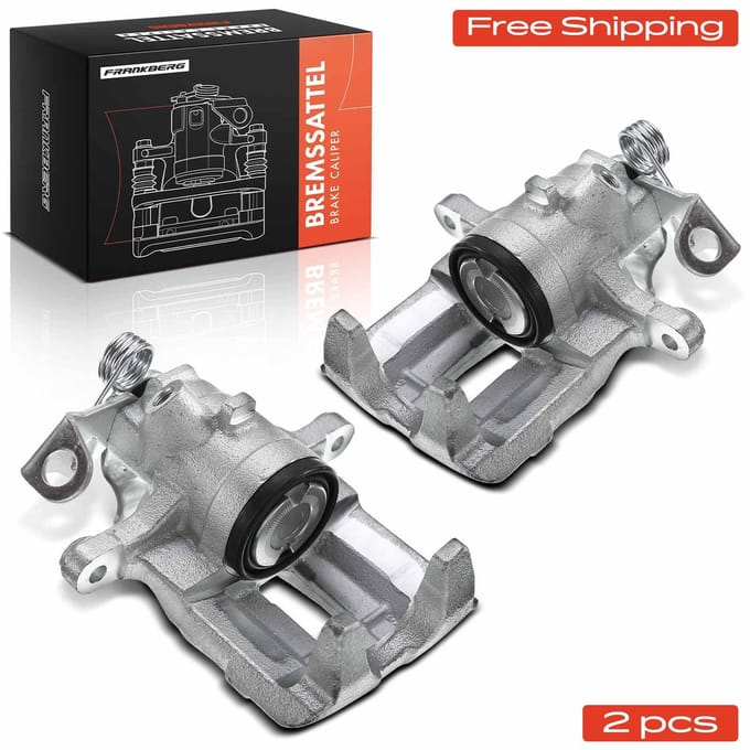 Frankberg 2x Remklauw Achteras voor Nissan Primastar Opel
