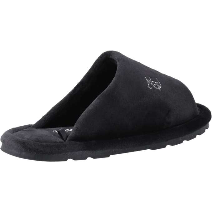 Juicy Couture Vivien TPU zwarte damesslippers