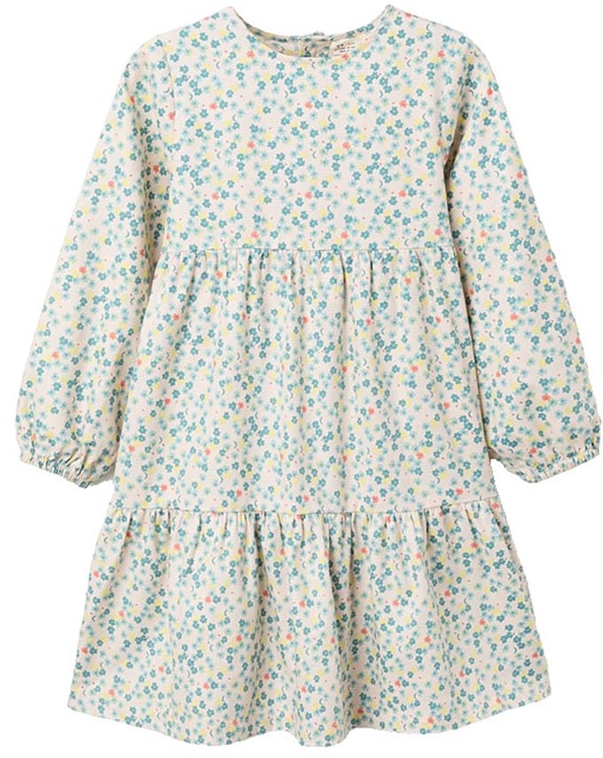 Zippy 3107486101 Lang Mouw Jurk Grijs 6-7 Years Meisje