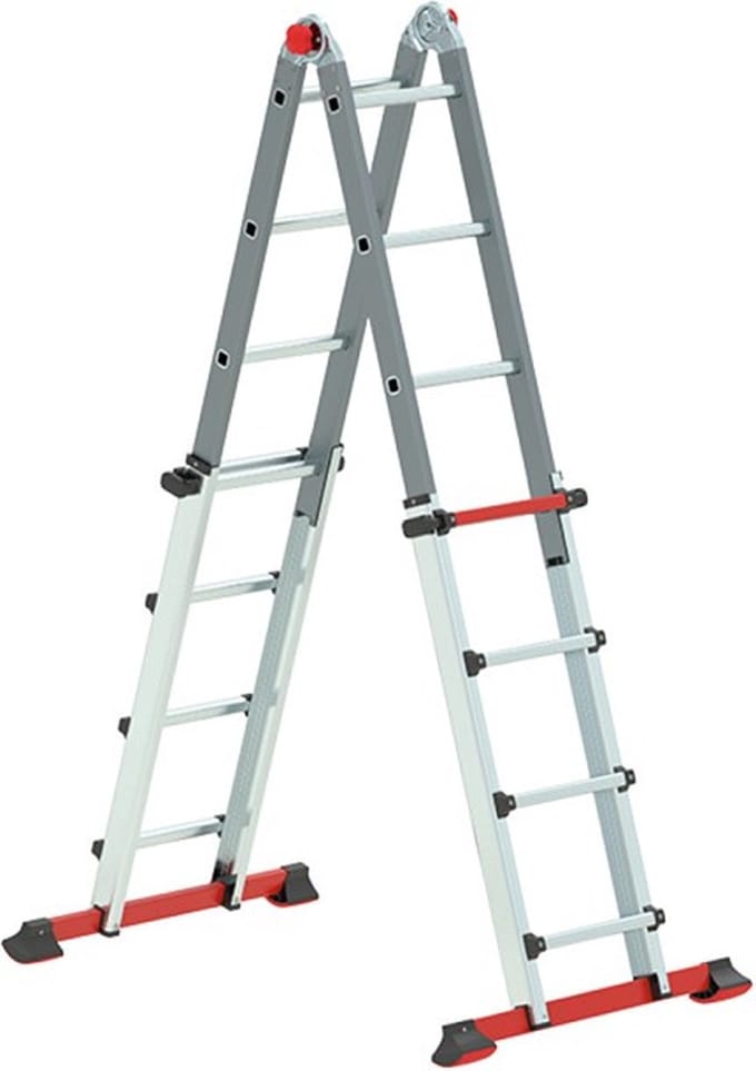 Altrex Varitrex Tele PRO vouwladder 4 x 4 sporten - 503714