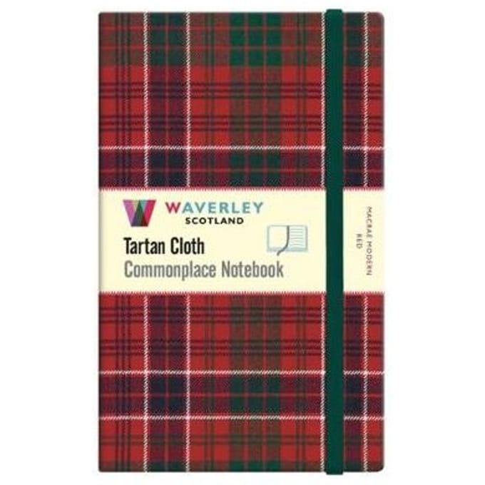 Macrae Modern Red Genuine Tartan Cloth (Large)