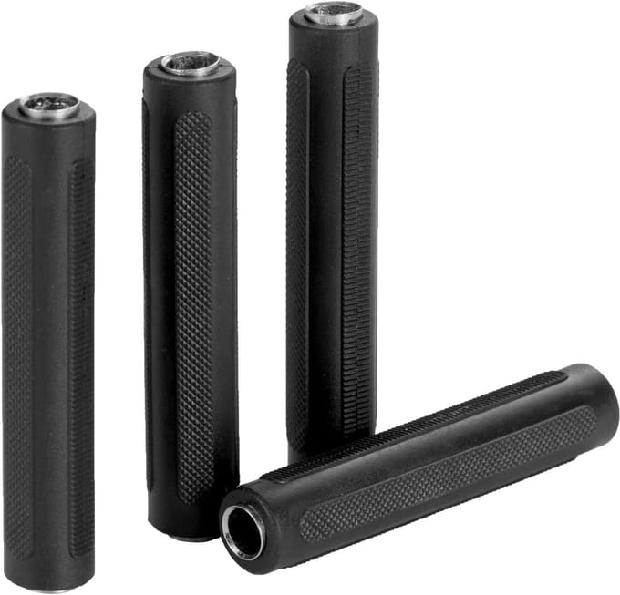 4x 6,35mm Jack naar 6,35mm Verloopstuk Vrouwelijk - 1/4 Inch Audio Adapter Koppeling