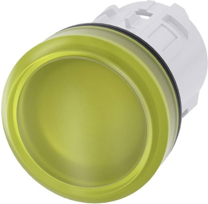Siemens 3SU1001-6AA30-0AA0 Verlichte melder Plat Geel 1 stuk(s)