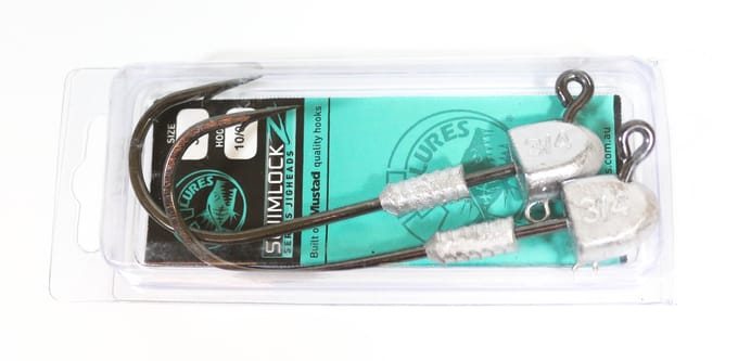 Tackle Tactics TT Swimlockz HD Tête plombée 3/4 oz 10/0 H 2/paquet (4051)